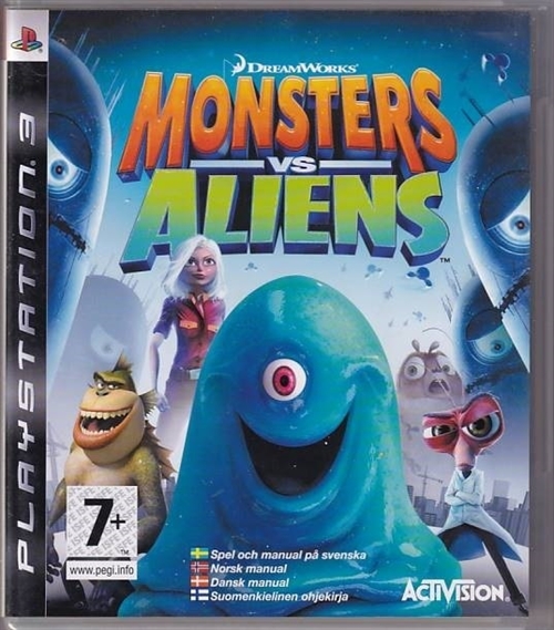Monsters Vs Aliens - PS3 (B Grade) (Gebraucht) (Eng)